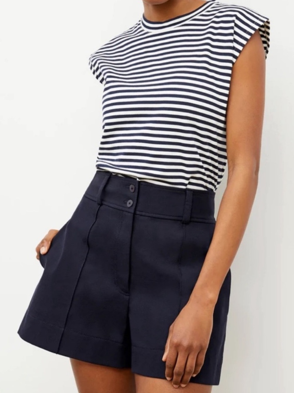 MM Lafleur Caitlin Shorts Ink Blue Navy
